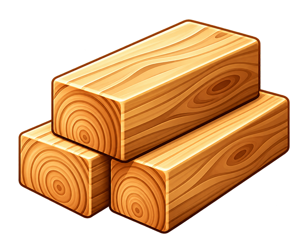 All-wood picnic table frame construction